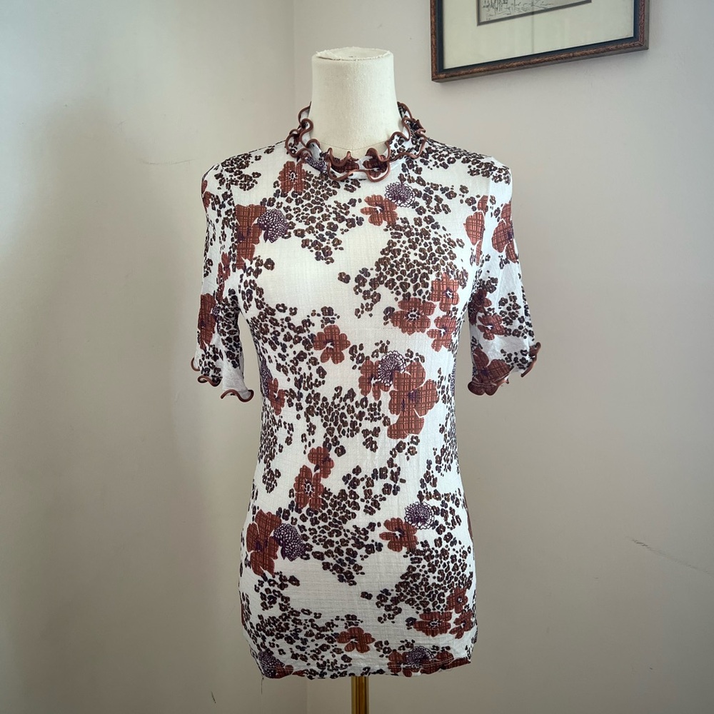 See by Chloe mock neck t-shirt